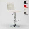 SUPERSTOOL Tabouret Haut Moderne En Similicuir Pour La Cuisine Et Bar Design Phoenix | Blanc -banc et tabouret Soldes Boutique 5914035 1