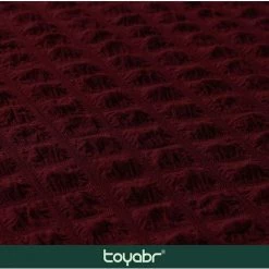 HIASDFLS Lot De 2 Housses De Chaise De Salle À Manger Extensibles Avec Jupe En Élasthanne, Lavables Et Amovibles Pour La Maison, Les Cérémonies, Les Fêtes De Mariage (2 Pièces, Couleur Vin) -banc et tabouret Soldes Boutique 59249985 5