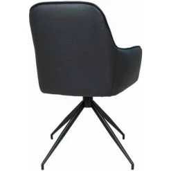 Chaise à Manger Pivotante Ava Noir House Nordic -banc et tabouret Soldes Boutique 59261417 5