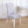 AOUGO Housse De Chaise De Salle à Manger élastique 6 Pièces Housse De Chaise Universelle Imprimée Housse De Chaise Antidérapante Pour La Maison Hôtel Restaurant - Bonne Vie