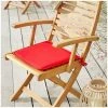 Centrale Brico Galette D'Assise De Chaise/Fauteuil Feria, Rouge L.38 X H.3 Cm -banc et tabouret Soldes Boutique 59304241 1