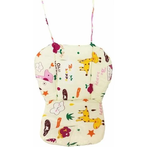 LTS FAFA Coussin De Chaise Haute Pour Bébé, Coussin De Siège /de Chaise Haute Pour Bébé, Joli Coussin De Chaise Haute, Aux Motifs Animaliers, Doux Double Face, épais, Respirant (girafe) 7 LTS FAFA Coussin De Chaise Haute Pour Bébé, Coussin De Siège /de Chaise Haute Pour Bébé, Joli Coussin De Chaise Haute, Aux Motifs Animaliers, Doux Double Face, épais, Respirant (girafe) – Image 5