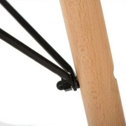 Aqrau Lot De 6 Chaise, Table à Manger - Pieds Bois - Gris -banc et tabouret Soldes Boutique 59403497 5