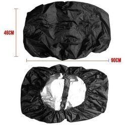 CATHERINE 1 Pièces Housse De Siège De Fauteuil Roulant électrique Scooter De Mobilité étanche Pluie Poussière UV Protéger Noir -banc et tabouret Soldes Boutique 59489118 4