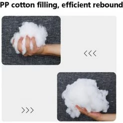 TINOR Balançoire Suspendue Panier Coussin, Hanging Egg Chair Hammock Tapis Chaise Siège Amorti Fauteuil Coussin Déhoussable Pour Patio Jardin, Grand Confort (Burgundy)Il S'agit D'un Tapis De Gondole (n'inclut Pas La Gondole) -banc et tabouret Soldes Boutique 59684353 3