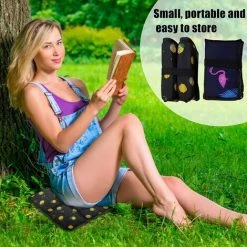 HEGUYEY Lot De 2 Coussins De Siège Pliables Pour L'extérieur - Imperméables - Pour Enfants - Pour La Randonnée, La Chasse, Le Jardin, Le Stade De Hunting -banc et tabouret Soldes Boutique 59762129 3