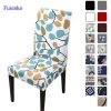 Housses De Chaise Universelles Strech 4pcs FUIENKO -banc et tabouret Soldes Boutique 59801264 1