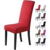 PERLE RARE Housse De Chaise Décor 2 Pièces Housse De Chaise Stretch-Housse Couverture De Chaise élastique Pour Un Ajustement Universel(Paquet De 2, Rouge) 2 PERLE RARE Housse De Chaise Décor 2 Pièces Housse De Chaise Stretch-Housse Couverture De Chaise élastique Pour Un Ajustement Universel(Paquet De 2, Rouge) -banc et tabouret Soldes Boutique 59968546 1