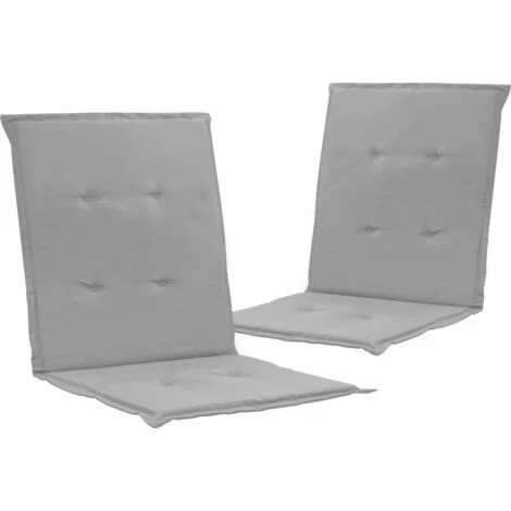 NOVA Chaises De Jardin En Tissu Gris 100x50x3cm Différents Modèles Des Modèles : 2 Pcs 3 NOVA Chaises De Jardin En Tissu Gris 100x50x3cm Différents Modèles Des Modèles : 2 Pcs