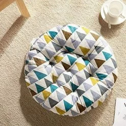 FLYME Coussin Rond Dossier Canapé Chaise Coussin épaissi Confortable Tapis De Sol -banc et tabouret Soldes Boutique 60106549 2