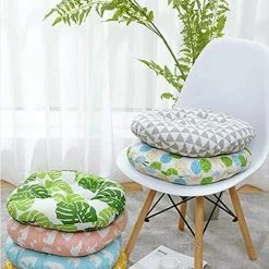 FLYME Coussin Rond Dossier Canapé Chaise Coussin épaissi Confortable Tapis De Sol -banc et tabouret Soldes Boutique 60106549 3