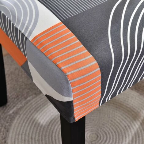 PERLE RARE Housses De Chaise De Salle à Manger,Moderne Élastique Couverture De Chaise Durable Housse Chaise Extensible Pour Décoration De Mariage,Hôtel,Restaurant 7 PERLE RARE Housses De Chaise De Salle à Manger,Moderne Élastique Couverture De Chaise Durable Housse Chaise Extensible Pour Décoration De Mariage,Hôtel,Restaurant – Image 5