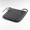 1001KDO POUR LA MAISON Coussin Galette De Chaise Optic Noir -banc et tabouret Soldes Boutique 60356925 1