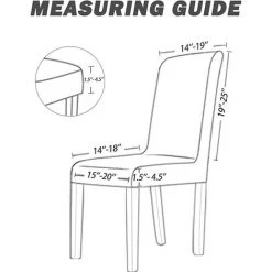 ILOVEMILAN Housses De Chaise Pour Chaises De Salle à Manger, Housses De Chaise De Salle à Manger En Velours Très Extensible, Lot De 4, Housses De Chaise Beiges Pour Cuisine, Hôtel, Mariage, Fête, 4 Pièces -banc et tabouret Soldes Boutique 60361099 5
