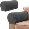 CADEAUX Housses De Chaise D'accoudoir, Lot De 2 Housses D'accoudoir En Tissu Extensible Spandex Imperméable -banc et tabouret Soldes Boutique 60447072 1