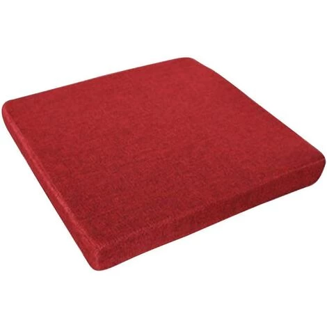 FLYME Coussins D'assise Coussin Carré En Coton Et Lin De Couleur Unie Coussin De Chaise Antidérapant Coussin Lounge Pour Assise Épaissir Coussin De Sol Tatami Doux Coussins Pour Maison 40 * 40 CM,Vin Rouge 3 FLYME Coussins D'assise Coussin Carré En Coton Et Lin De Couleur Unie Coussin De Chaise Antidérapant Coussin Lounge Pour Assise Épaissir Coussin De Sol Tatami Doux Coussins Pour Maison 40 * 40 CM,Vin Rouge