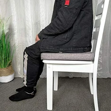 FLYME Coussins D'assise Coussin Carré En Coton Et Lin De Couleur Unie Coussin De Chaise Antidérapant Coussin Lounge Pour Assise Épaissir Coussin De Sol Tatami Doux Coussins Pour Maison 40 * 40 CM,Vin Rouge 5 FLYME Coussins D'assise Coussin Carré En Coton Et Lin De Couleur Unie Coussin De Chaise Antidérapant Coussin Lounge Pour Assise Épaissir Coussin De Sol Tatami Doux Coussins Pour Maison 40 * 40 CM,Vin Rouge – Image 3