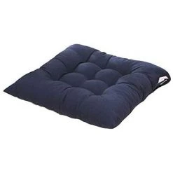 FLYME Coussins De Chaise, Galette De Chaise Coussin Décoratif Coussin Coussin De Chaise Coussins De Jardin, Polyester 40x40 Cm (Navy) -banc et tabouret Soldes Boutique 60493545 2