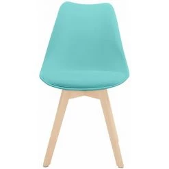 THINIA HOME Pack 2 Chaises De Salle à Manger De Style Nordique Daria 83x55x48cm Mince Maison - Turquoise 9 THINIA HOME Pack 2 Chaises De Salle à Manger De Style Nordique Daria 83x55x48cm Mince Maison - Turquoise -banc et tabouret Soldes Boutique 60669356 3