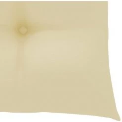 FIMEI Coussins De Chaise 6 Pcs Blanc Crème 50x50x7 Cm Tissu -banc et tabouret Soldes Boutique 60966311 5