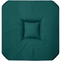 1001KDO POUR LA MAISON Galette De Chaises 36 X 36 Cm Panama Emeraude