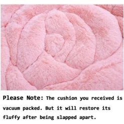 EINEMGELD Coussin Doux Et Confortable En Peluche Rose Coussin Oreiller Soulagement Dos Coccyx Sciatique Et Coccyx Soulagement De La Douleur Coussin De Chaise Pour Bureau à Domicile Canapé 9 EINEMGELD Coussin Doux Et Confortable En Peluche Rose Coussin Oreiller Soulagement Dos Coccyx Sciatique Et Coccyx Soulagement De La Douleur Coussin De Chaise Pour Bureau à Domicile Canapé -banc et tabouret Soldes Boutique 61084162 4