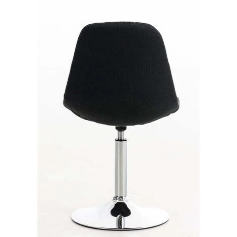 NOVA Chaise Longue Dans La Salle De Tabouret De Tissu Salle à Manger Rembourrée Dans Différentes Couleurs Couleur : Noir 5 NOVA Chaise Longue Dans La Salle De Tabouret De Tissu Salle à Manger Rembourrée Dans Différentes Couleurs Couleur : Noir – Image 3