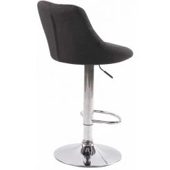 NOVA Cuisine De Bar à Tabouret En Tissu Pivotant Réglable Avec Des Repousses De Pied De Différentes Couleurs Couleur : Gris Foncé 8 NOVA Cuisine De Bar à Tabouret En Tissu Pivotant Réglable Avec Des Repousses De Pied De Différentes Couleurs Couleur : Gris Foncé -banc et tabouret Soldes Boutique 61090106 3