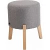 NOVA Tabouret Rond Rembourré En Tabouret De Tissu Bouffés Modernes Diverses Couleurs Couleur : Gris -banc et tabouret Soldes Boutique 61090537 1