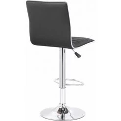 HABITAT & JARDIN Lot De 2 Tabourets De Bar "Vesper" - Noir - Noir. -banc et tabouret Soldes Boutique 61160174 4