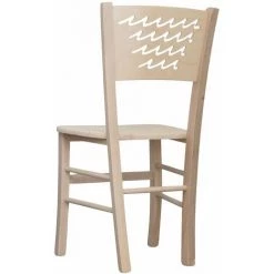 OKAFFAREFATTO Chaise En Bois Capri Brute De A Peindre Avec Siège Bois Massif 11 OKAFFAREFATTO Chaise En Bois Capri Brute De A Peindre Avec Siège Bois Massif -banc et tabouret Soldes Boutique 61310381 5