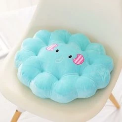 Ensoleillé Coussins De Siège Décoratifs Super Doux Et Confortables Oreillers De Sol De Dessin Animé Pour Les Enfants Ronds -banc et tabouret Soldes Boutique 61384629 2