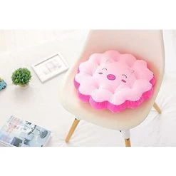 Ensoleillé Coussins De Siège Décoratifs Super Doux Et Confortables Oreillers De Sol De Dessin Animé Pour Les Enfants Ronds -banc et tabouret Soldes Boutique 61384653 3
