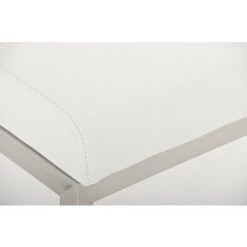 NOVA Tabouret De Tabouret De Tabouret En Cuir Et En Acier Eco High Eco Avec Un Dossier De Différentes Couleurs Couleur : Blanc 9 NOVA Tabouret De Tabouret De Tabouret En Cuir Et En Acier Eco High Eco Avec Un Dossier De Différentes Couleurs Couleur : Blanc -banc et tabouret Soldes Boutique 62444799 3