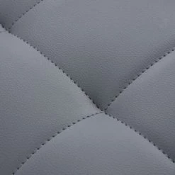 BENOBBY KIDS Ensemble De 2 Tabourets De Bar En PU Pieds En Bois Avec Dossier + Repose-pieds Chaise De Cuisine Chaise ，haute Pour Petit Déjeuner ， Repose-Pieds Tabouret De Bar ，Chaise Repose-Pieds， Dossie ，（gris） -banc et tabouret Soldes Boutique 62892017 4