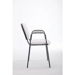 NOVA Eco Visitor Chair Leather Chair Conference Classic Style Différentes Couleurs Couleur : Blanc -banc et tabouret Soldes Boutique 63490991 3