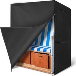 KING DO WAY Housse De Chaise De Plage Deux Poignées De Transport Allongées Et Sac De Rangement Que Coxolo Peut Fermer Hermétiquement Et Coupe-vent