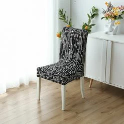 SINCèREETALI Housses De Chaise Extensibles Pour Chaises De Salle à Manger, Housse De Protection De Chaise 6 Pièces, Housses De Siège De Protection De Chaise élastique7 Pcs)