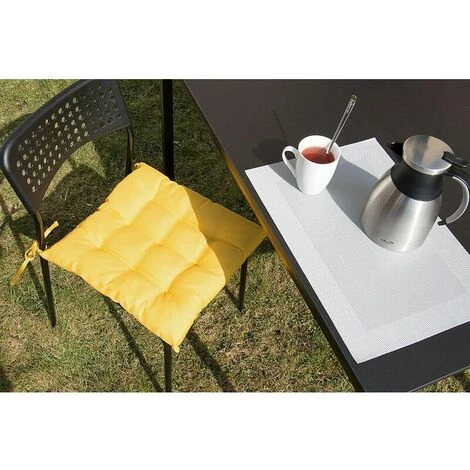 GroupM Jaune Maïs 40*40㎝ Canapé étudiant Coussin épaissi Salle à Manger Coussin De Chaise 6 GroupM Jaune Maïs 40*40㎝ Canapé étudiant Coussin épaissi Salle à Manger Coussin De Chaise – Image 4