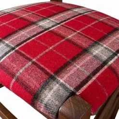 OKAFFAREFATTO Chaise Bois Paesana Noyer Sombre Avec Siège Rembourré En Étoffe -banc et tabouret Soldes Boutique 63895060 5