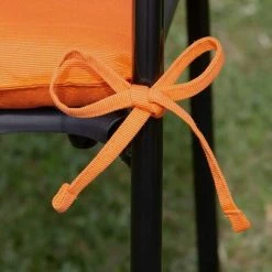 4 Pièces Orange 40*40cm Hiver Bureau épaissi Coussin De Chaise Chaud Doux Coussin De Chaise,HANBING -banc et tabouret Soldes Boutique 63911341 4