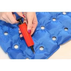 PERLE RARE Matelas Médical Gonflable En PVC Coussin Mobilité Gonflable Anti-escarres Tapis De Siège Pour Une Utilisation Assise Prolongée Pour Chaise Roulante Avec Pompe Gratuite 40 X 40 Cm Bleu -banc et tabouret Soldes Boutique 63958417 5