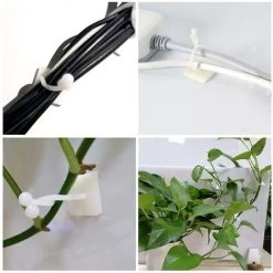 LTS FAFA Fixateur De Plantes, Luminaire Mural Invisible Pour Vignes, Clips De Fixation Murale Pour Plantes Grimpantes, Clips De Fixation Murale Pour Plantes Grimpantes Plante De Vigne (50 Pièces) -banc et tabouret Soldes Boutique 64033917 4