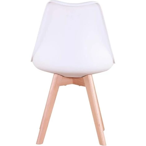 LEISEN Chaise Salle A Manger, Lot De 4 Chaises, Chaise Scandinave Avec Pieds En Bois De Hêtre, Pour Salle à Manger, Cuisine, Salon, Chambre, Bureau (Jaune) 6 LEISEN Chaise Salle A Manger, Lot De 4 Chaises, Chaise Scandinave Avec Pieds En Bois De Hêtre, Pour Salle à Manger, Cuisine, Salon, Chambre, Bureau (Jaune) – Image 4