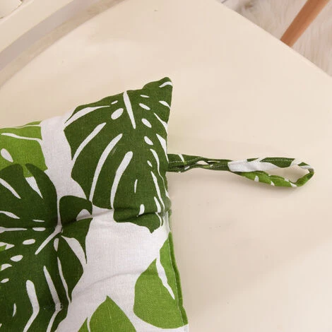 CLEGGFR Coussins De Siège 40x40cm, Coussins De Chaise Pour Intérieur Et Extérieur - Décoration De Mobilier De Jardin Coussins De Chaise LO-Ron 4 CLEGGFR Coussins De Siège 40x40cm, Coussins De Chaise Pour Intérieur Et Extérieur - Décoration De Mobilier De Jardin Coussins De Chaise LO-Ron – Image 2