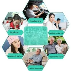 ROSIER Coussin De Siège En Gel Coussin Anti Escarres Coussin De Siège Avec Housse Antidérapante - La Housse De Siège Anti- Pression Pour Fauteuils Roulants / Sièges D'auto / Chaises De Bureau 41 X 37 X 4 Cm,-VEBTles 11 ROSIER Coussin De Siège En Gel Coussin Anti Escarres Coussin De Siège Avec Housse Antidérapante - La Housse De Siège Anti- Pression Pour Fauteuils Roulants / Sièges D'auto / Chaises De Bureau 41 X 37 X 4 Cm,-VEBTles -banc et tabouret Soldes Boutique 64125037 5