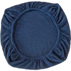 ROSIER Housses De Siège Chaise Amovibles Extensible Pour Chaises De Bureau Housses De Siège De Chaise De Salle à Manger Décoration De Mariage (Bleu Foncé),-VEBTles