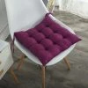 CARILLONSàVENT Lot De 4 Coussins De Siège Rembourrés Pour Chaises De Jardin, De Terrasse, De Cuisine Et De Bureau Violet 40*40cm Carivent -banc et tabouret Soldes Boutique 64139465 1