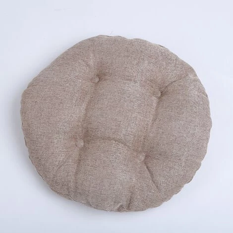 CARILLONSàVENT Rond Coussin De Chaise Galette De Chaise Pour Maison Bureau Jardin Coussin Decoratif Pour Terrasse Tatami Siège Intérieur Extérieur Café ,30 * 30cm(Couleur Café) Carivent 3 CARILLONSàVENT Rond Coussin De Chaise Galette De Chaise Pour Maison Bureau Jardin Coussin Decoratif Pour Terrasse Tatami Siège Intérieur Extérieur Café ,30 * 30cm(Couleur Café) Carivent