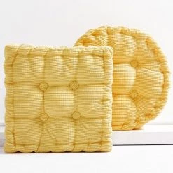 BENOBBY KIDS Coussin De Chaise Décoratif 40X40CM, Coussins De Chaise Matelassés, Coussin Doux Pour La Maison, Le Jardin Extérieur Et Le Coussin De Chaise Décoratif De Café, Coussin De Chaise Rond -banc et tabouret Soldes Boutique 64316430 3